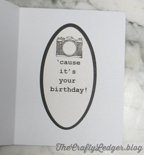 Camera Birthday Inside