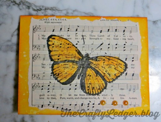 Hymn birthday card